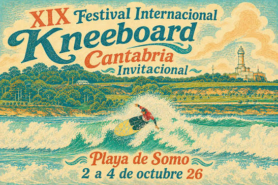 Cartel de XIX FESTIVAL KNEEBOARD CANTABRIA
